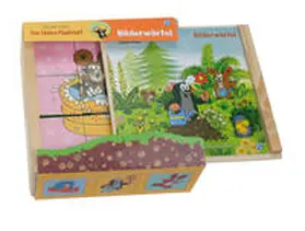 Trötsch Der kleine Maulwurf Bilderwürfel Holz | Sonstiges | 426-028639225-1 | sack.de