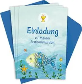 Der Wunschfisch. Einladungskarten zur Erstkommunion | Sonstiges | 426-030834862-4 | www.sack.de
