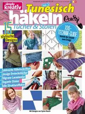 Rasch |  simply kreativ - Tunesisch häkeln Volume 2 - Tücher & Stolen | Buch |  Sack Fachmedien