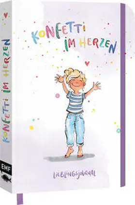 Pollmeier |  Dein Lieblings-Journal "Konfetti im Herzen" | Sonstiges |  Sack Fachmedien
