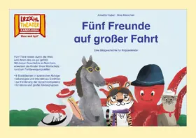 Huber / Meischen |  Fünf Freunde auf großer Fahrt / Kamishibai Bildkarten | Buch |  Sack Fachmedien