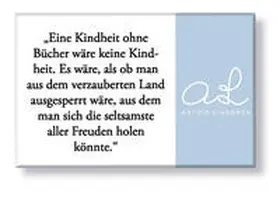 Lindgren |  Astrid Lindgren Magnet "Kindheit" | Sonstiges |  Sack Fachmedien