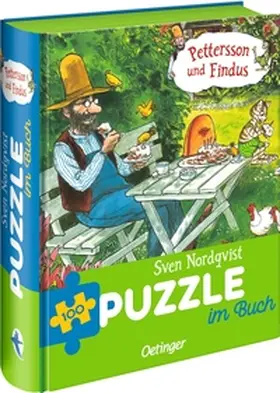 Nordqvist |  Pettersson und Findus. Puzzle im Buch. 100 Teile | Sonstiges |  Sack Fachmedien