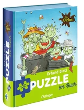 Dietl |  Die Olchis. Puzzle im Buch. 100 Teile | Sonstiges |  Sack Fachmedien