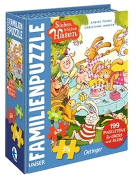 Praml |  Sieben kleine Hasen. Unser Familien-Puzzle | Sonstiges |  Sack Fachmedien
