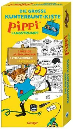 Lindgren |  Pippi Langstrumpf. Die große Kunterbunt-Kiste | Buch |  Sack Fachmedien