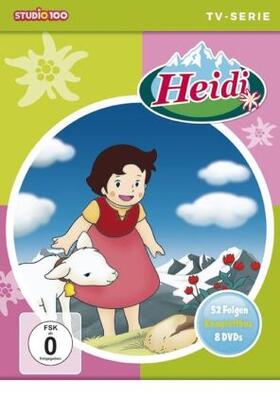 Spyri |  Heidi (Klassik) - TV-Serien Komplettbox [8 DVDs, SOFTBOX] | Sonstiges |  Sack Fachmedien