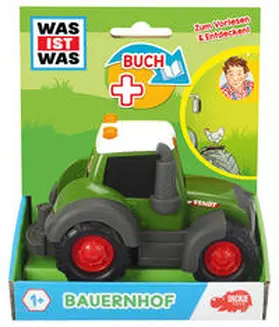 Dickie Spielzeug GmbH & Co. KG / Braun / Weller-Essers |  WAS IST WAS Dickie Toys Bauernhof. Set (Fahrzeug + Buch) | Buch |  Sack Fachmedien