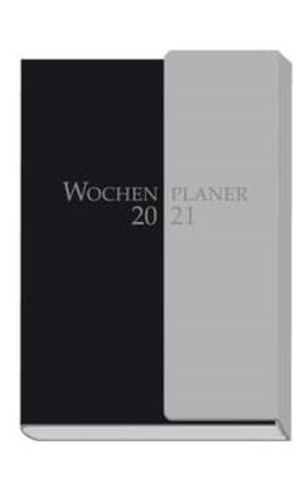 Trötsch Verlag | Wochenplaner mit Klappe 2021 schwarz/grau | Sonstiges | 426-061911445-1 | sack.de