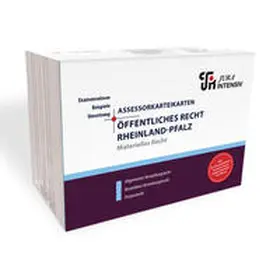 Kues |  Assessor Karteikarten ÖR Rheinland-Pfalz - Materielles Recht | Sonstiges |  Sack Fachmedien