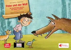 Janisch | Peter und der Wolf. Ein musikalisches Märchen von Sergej Prokofjew. Kamishibai Bildkartenset | Buch | 426-069492093-0 | sack.de