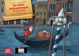 Stohner |  Der kleine Weihnachtsmann reist um die Welt. Kamishibai Bildkartenset | Buch |  Sack Fachmedien