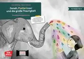 Krähling |  Jonah, Pusterüssel und die große Traurigkeit. Kamishibai Bildkartenset | Buch |  Sack Fachmedien