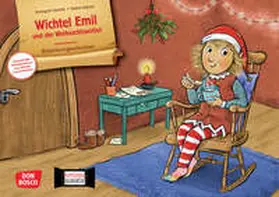 Gerleit |  Wichtel Emil und der Weihnachtswirbel. Kamishibai Bildkartenset | Buch |  Sack Fachmedien