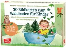 Bambas / Schlimm-Thierjung / von Borcke |  30 Bildkarten zum Waldbaden für Kinder | Buch |  Sack Fachmedien