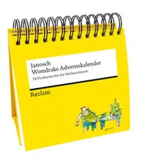 Janosch |  Wondraks Adventskalender. 24 Postkarten für die Weihnachtszeit | Sonstiges |  Sack Fachmedien