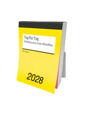 Hahn |  Tag für Tag. Weltliteratur zum Abreißen 2028 | Sonstiges |  Sack Fachmedien