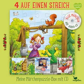 Reh |  4 auf einen Streich - Meine Märchenpuzzle-Box mit CD | Sonstiges |  Sack Fachmedien