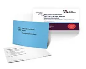 Kues |  Assessor Karteikarten ÖR Brandenburg - Die verwaltungsbehördliche Entscheidung & Anwaltsklausur | Buch |  Sack Fachmedien