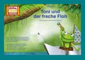 Stöckl |  Toni und der freche Floh / Kamishibai Bildkarten | Sonstiges |  Sack Fachmedien