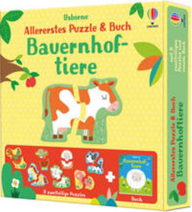 Oldham |  Allererstes Puzzle & Buch: Bauernhoftiere | Sonstiges |  Sack Fachmedien