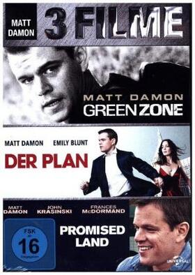Helgeland / Chandrasekaran / Nolfi | Matt Damon - 3-Movie-Set, 3 DVD | Sonstiges | 505-308301345-5 | sack.de