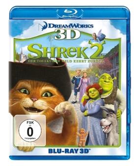 Weiss / Stillman / Stern | Shrek 2 - Der tollkühne Held kehrt zurück 3D, 2 Blu-ray | Sonstiges | 505-308314690-0 | sack.de