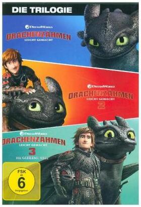 Cowell |  Drachenzähmen leicht gemacht 1 - 3 Movie Collection | Sonstiges |  Sack Fachmedien