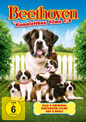  Beethoven Komplettbox - Film 1-8 | Sonstiges |  Sack Fachmedien