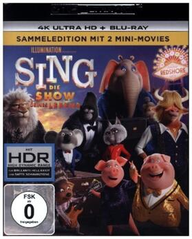 Sing - Die Show deines Lebens - 4K UHD/2 Blu-ray | Sonstiges | 505-308324713-3 | www.sack.de