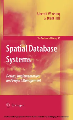 Yeung / Hall | Spatial Database Systems | E-Book | www.sack.de