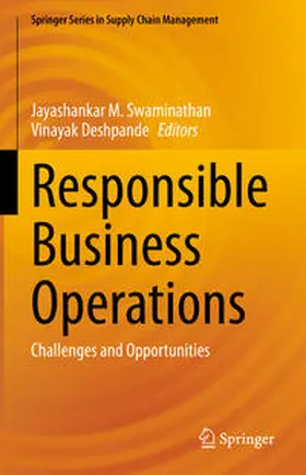 Swaminathan / Deshpande |  Responsible Business Operations | eBook | Sack Fachmedien