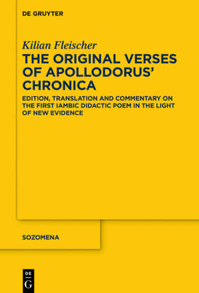 Fleischer |  The Original Verses of Apollodorus’ ›Chronica‹ | eBook | Sack Fachmedien