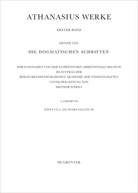 Savvidis / Wyrwa |  Epistula ad Marcellinum | eBook | Sack Fachmedien