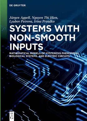 Appell / Thi Hien / Petrova |  Systems with Non-Smooth Inputs | eBook | Sack Fachmedien