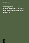 Niemeyer |  Einführung in das Programmieren in PASCAL | eBook | Sack Fachmedien