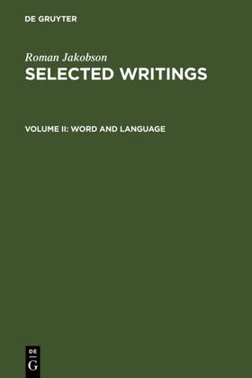 Jakobson | Word and Language | E-Book | sack.de