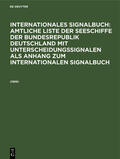  Internationales Signalbuch (I.S.B.) | eBook | Sack Fachmedien