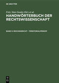 Stier-Somlo / Elster |  Reichsgericht - Territorialprinzip | eBook | Sack Fachmedien