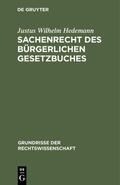 Hedemann |  Sachenrecht des Bürgerlichen Gesetzbuches | eBook | Sack Fachmedien