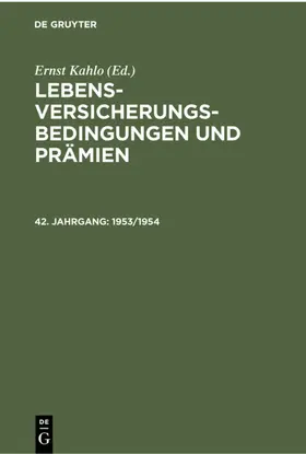 Kahlo |  1953/1954 | eBook | Sack Fachmedien