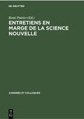 Poirier |  Entretiens en marge de La science nouvelle | eBook | Sack Fachmedien