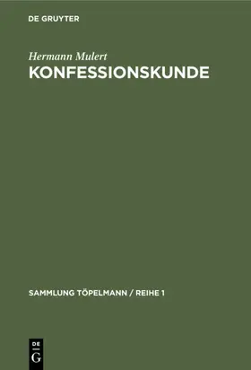 Mulert |  Konfessionskunde | eBook | Sack Fachmedien