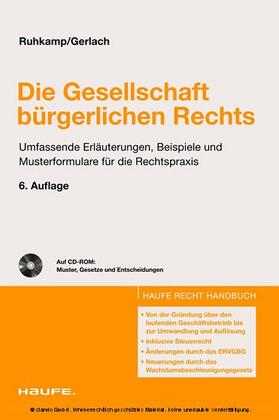 Gerlach / Ruhkamp |  Die Gesellschaft bürgerlichen Rechts | eBook | Sack Fachmedien