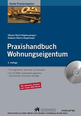 Stürzer / Koch / Hopfensperger | Praxishandbuch Wohnungseigentum | E-Book | sack.de