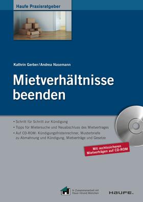 Nasemann / Gerber | Mietverhältnisse beenden | E-Book | sack.de