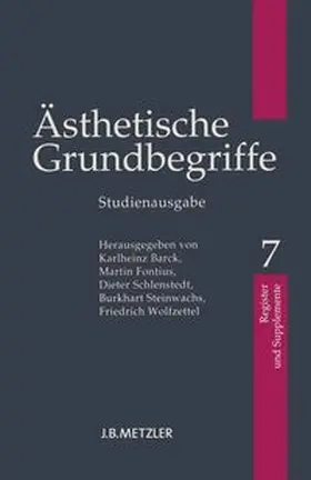 Barck / Fontius / Schlenstedt |  Ästhetische Grundbegriffe | eBook | Sack Fachmedien