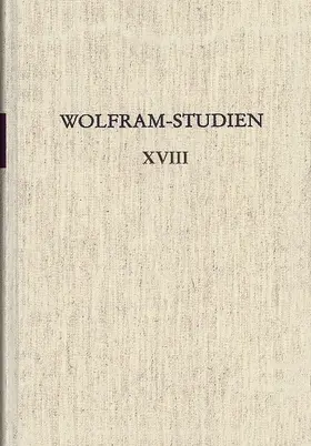 Haubrichs / Lutz / Ridder |  Wolfram-Studien XVIII | eBook | Sack Fachmedien