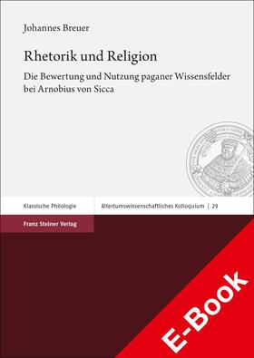 Breuer |  Rhetorik und Religion | eBook | Sack Fachmedien