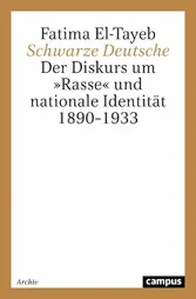 El-Tayeb |  Schwarze Deutsche | eBook | Sack Fachmedien